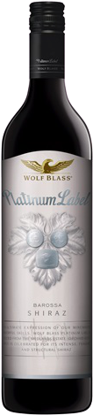 Wolf Blass Platinum Label Medlands Vineyard Barossa Valley Shiraz
